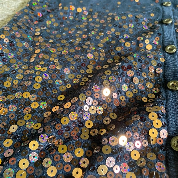 Cardigan with sequence - Picture 2 of 5